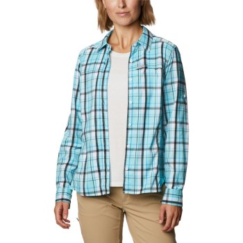 Columbia Overhemd Dames, Willow Orchard Lite Long Sleeve Blauw, 16OVBIHES